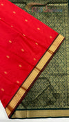 Mini Kanchi Pure Silk Saree Red Color